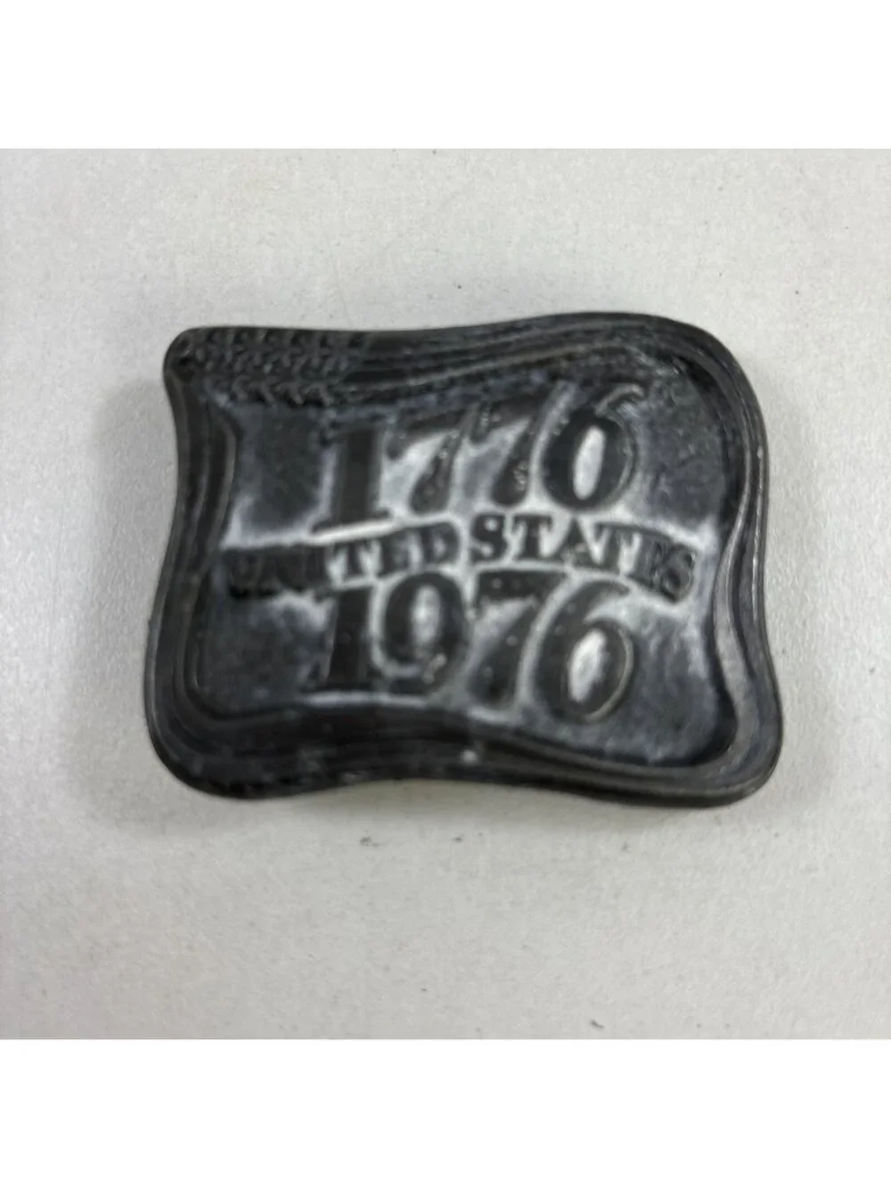 VINTAGE BELT BUCKLE - 200TH ANNIVERSARY AMERICAN REVOLUTION - 1776- 1976